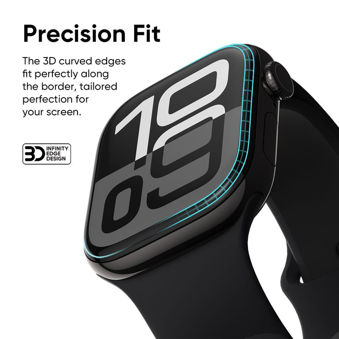 Hybrid Glass NanoArmour for Apple Watch Series 11 / Series 10 Screen Protector