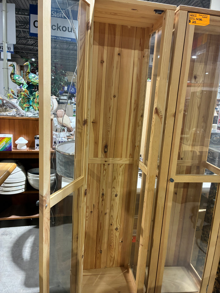 IKEA Glass Door Display Cabinet