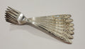 International Meriden Beloved Cocktail Forks 5 3/8" Pack of 7 Pcs Silverplate0