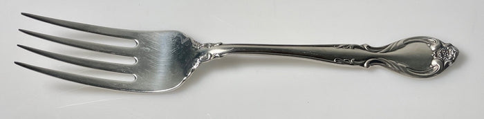 International Queen's Fancy Cold Meat Serving Fork 9" Black Accent Stainless0