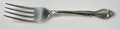 International Queen's Fancy Cold Meat Serving Fork 9" Black Accent Stainless0