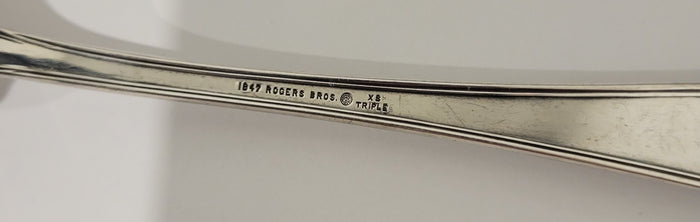 International Rodgers Cromwell Cold Meat Fork Butter Knife Flatware Silverplate2