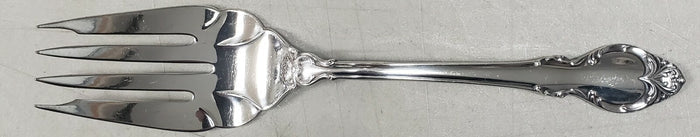 International Silver Fashion Cold Meat Fork 8 3/4" Silverplate0