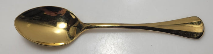 International Silver Golden Symmetry Lyon Place Spoon 7 1/4" 18/8 Stainless0