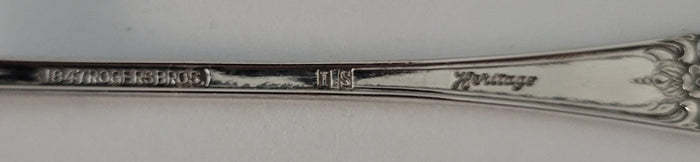 International Silver Heritage Pickle Olive Fork 6 1/8" Silverplate Flatware2