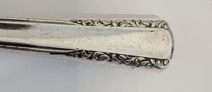 International Silver May Queen Pie Cake Server 10 1/2" Silveplate Flatware1