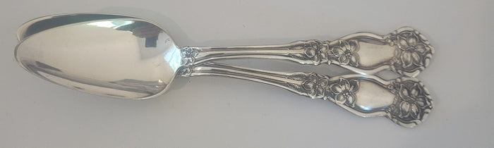 International Silver Orange Blossom Fruit Spoons Pack of 2 Silverplate Flatware0