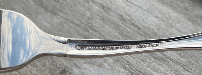 International Silver Orleans 2 Forks Deep Silver 7 3/8" Silverplate1