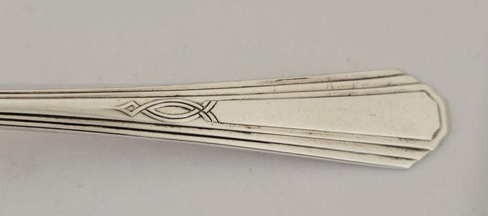 International Silver Paris Soup Spoon Gumbo 7"  Silverplate Flatware1