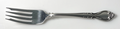 International Silver Queen's Fancy Salad Fork 7" Satin Black Accent Stainless0