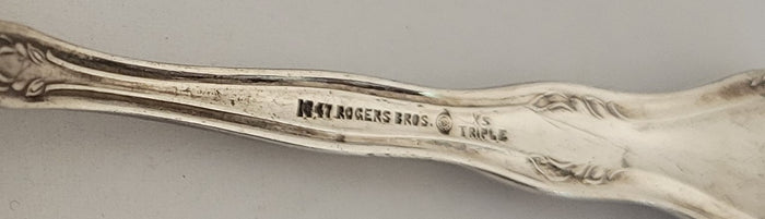 International Silver Rodgers Faneuil Demitasse Spoon 4 1/4" Flatware Silverware2