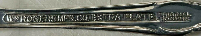 International Silver Rogers Camelot Melody Cold Meat Fork 8 1/4" Silverplate2