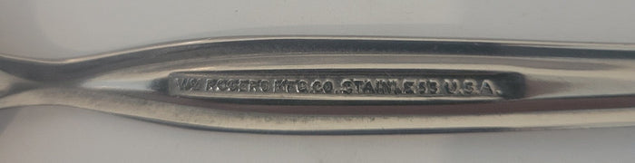 International Silver Rogers Nassau Fruit Orange Spoon 6" Stainless2