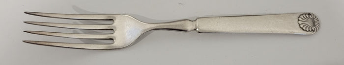 International Silver Rogers Shell 1890 Forks 7 3/4" 2 Pcs. Silverplate Flatware1
