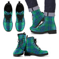 Irvine Ancient Tartan Leather Boots Footwear Shoes