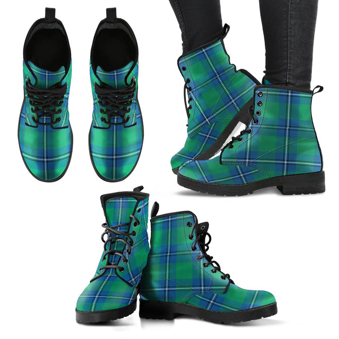 Irvine Ancient Tartan Leather Boots