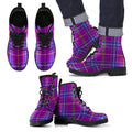 Jackson Tartan Leather Boots Footwear Shoes