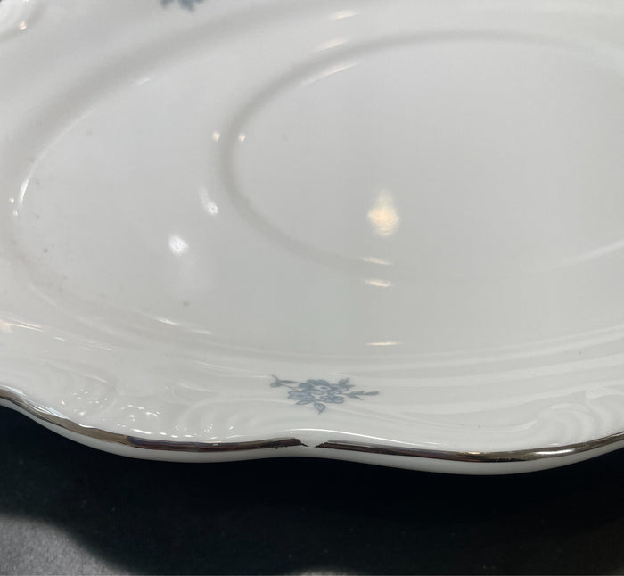 Johann Haviland Blue Garland Gravy Boat and Underplate Traditions1