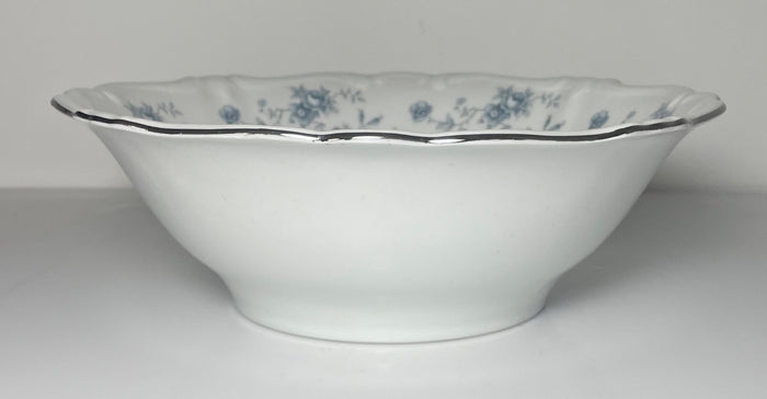Johann Haviland Blue Garland Round Vegetable Bowl 8 1/2" Bavaria0