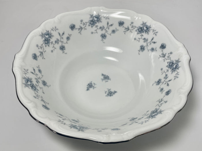 Johann Haviland Blue Garland Round Vegetable Bowl 8 1/2" Bavaria1