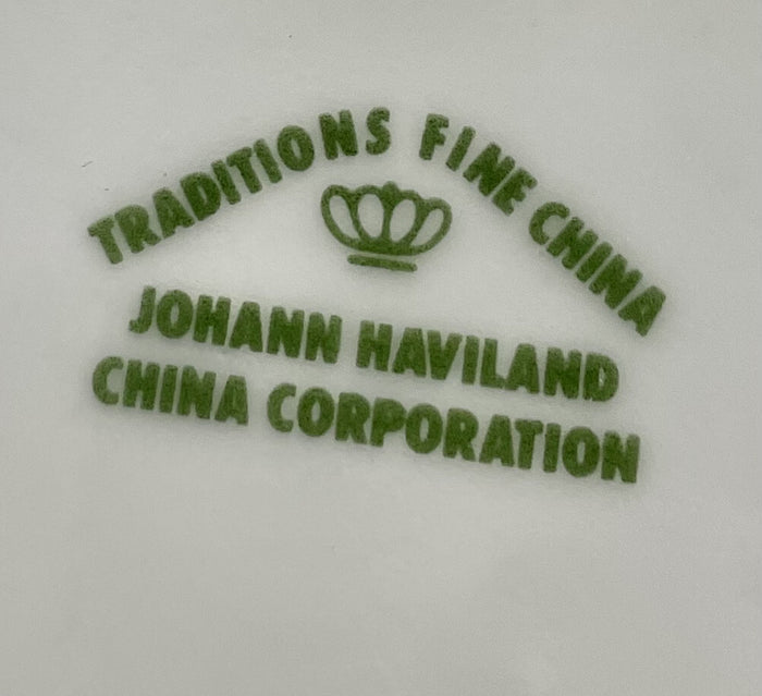 Johann Haviland Blue Garland Traditions Dinner Plate 10"1