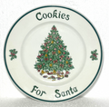 Johnson Brothers Victorian Christmas Cookies For Santa Plate 8 5/8"0