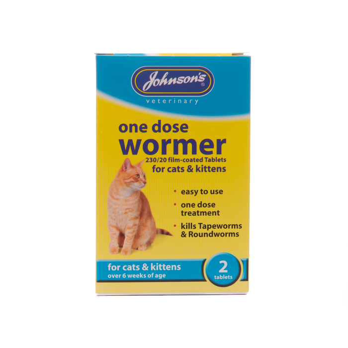 Johnsons BO59 One Dose Wormer For Cats & Kittens