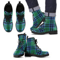 Keith Ancient Tartan Leather Boots Footwear Shoes