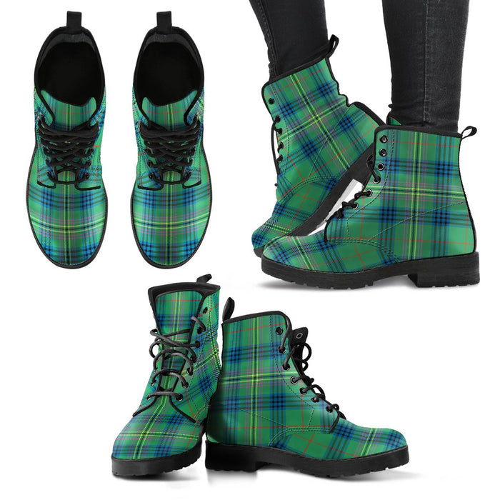 Kennedy Ancient Tartan Leather Boots