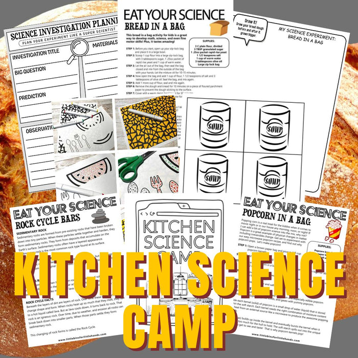 Kitchen Science Camp: Edible STEM Activities & Science Labs for Kids