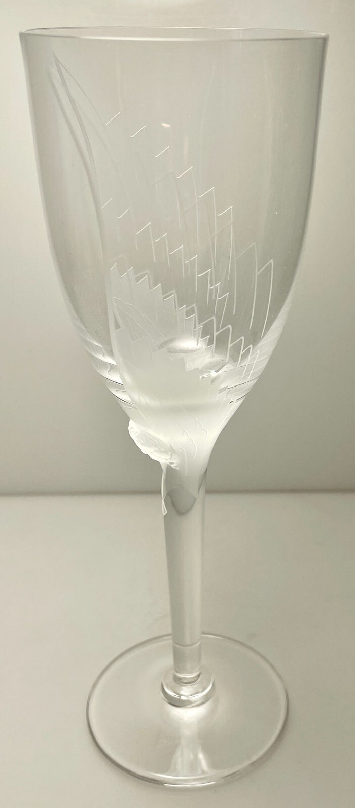 Lalique Ange Champagne Flute 8"2