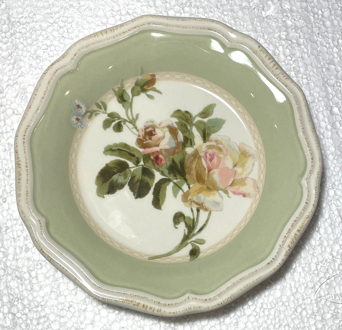 Lenox Accoutrements Dessert Pie Plate 6" Center Rose0