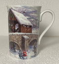 Lenox American Christmas Mug The Skating Pond 4 1/2"0