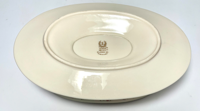 Lenox Amethyst Gravy Boat and Attached Underplate3