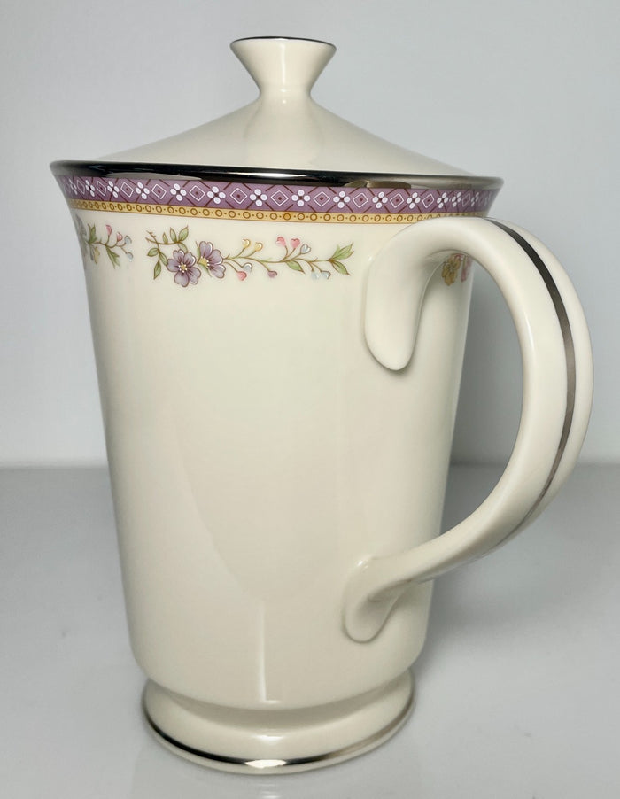 Lenox Amethyst Tea Coffee Pot 8 5/8" 5 Cup5