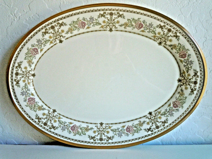 Lenox Castle Garden Oval Serving Platter 16 3/8"0
