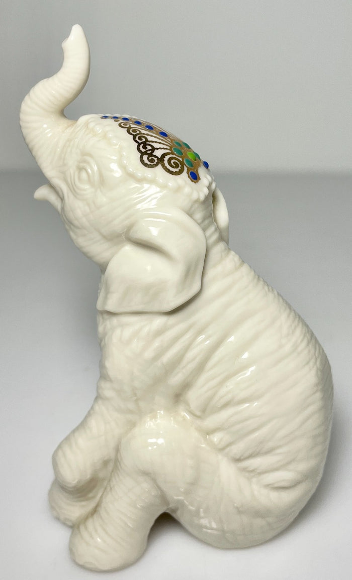 Lenox China Jewels Figurines Collection Palace Elephant Calf Sitting 4 1/2"1