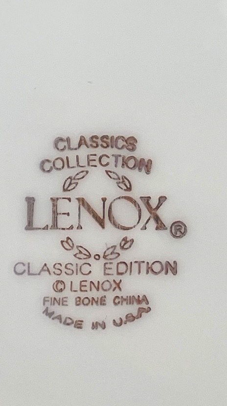 Lenox Classic Edition Salad Plate 8 1/4" Factory Second1