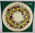 Lenox Colonial Christmas Plate 1985 Connecticut The 5th Colony 10 3/4" Wreath0