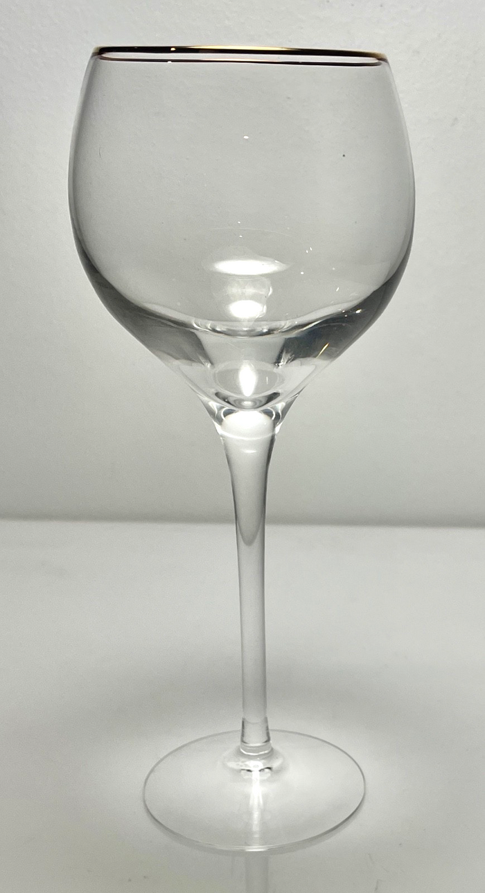 Lenox Eternal Gold Wine Glass 8"0