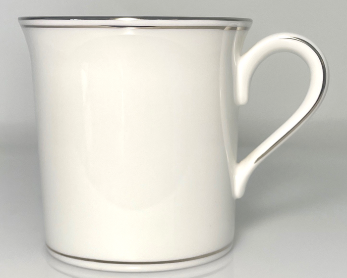Lenox Federal Platinum Mug 3 5/8"0