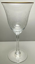 Lenox Fontaine Gold Water Goblet 7 5/8"0