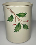 Lenox Holiday Canister Vase 4 3/4"0
