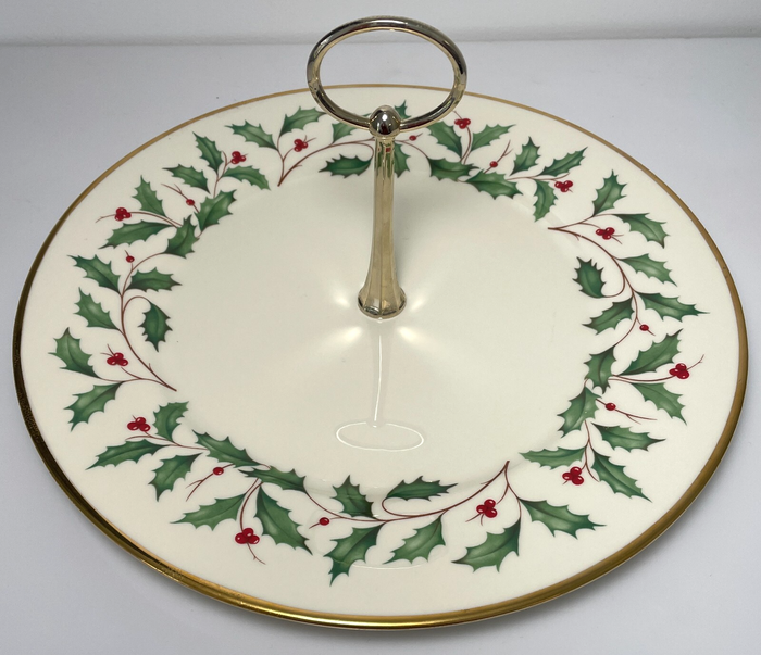 Lenox Holiday Handled Tray 10 3/4"1
