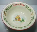 Lenox Holiday Inspirations & Illustrations Sentiment Bowl 7 1/8"0