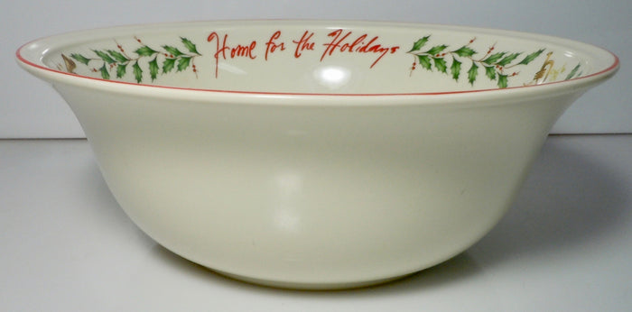 Lenox Holiday Inspirations & Illustrations Sentiment Bowl 7 1/8"1