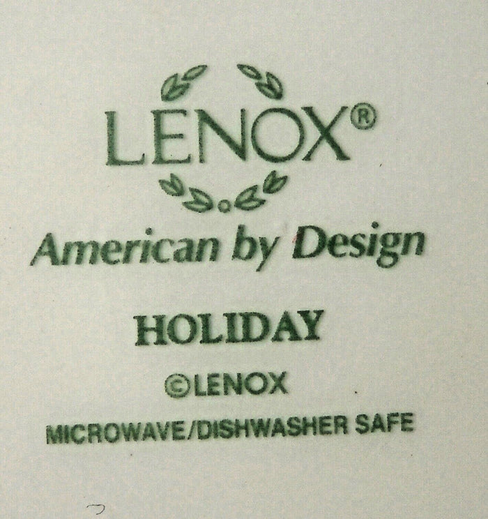 Lenox Holiday Inspirations & Illustrations Sentiment Bowl 7 1/8"3