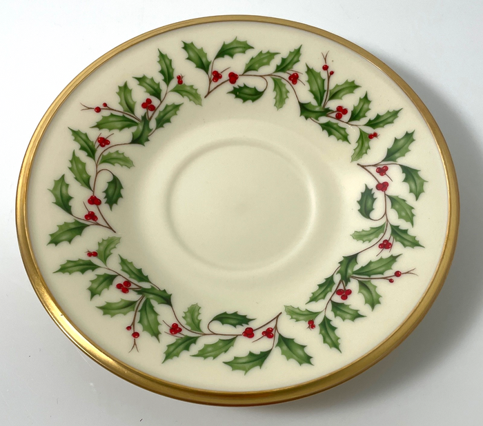 Lenox Holiday Saucer 6 1/8" Factory Second0