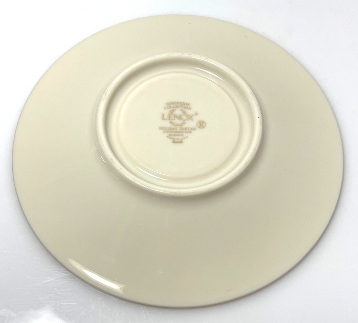 Lenox Holiday Tartan Saucer 6 1/8" Factory Second2