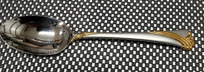 Lenox Kelly Frosted Gold Tablespoon 8 7/8" Stainless0